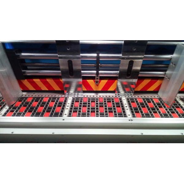 2 Color Carton Box Flexo Printing Machine , Automatic Printer Slotter Die Cutter Machine