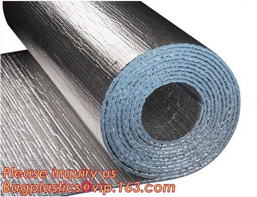 Foil crim kraft insulation,Alu foil FSK insulation, FOIL scrim kraft facing, reflective aluminium foil insulation,bonded