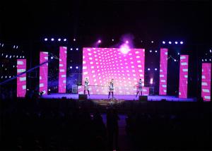China 4.81mm Pitch Indoor Full Color LED Display 52x52 dot Module Resolution For Stage wholesale