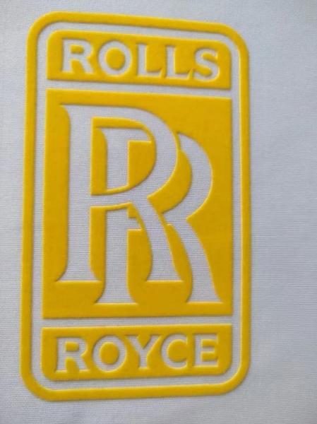 Quality 3D Raised Custom Flocking Logo Heat Transfer For Clothing for sale