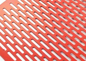 China Perforated Metal Screen Wall , Perforated Steel Mesh Sheets For Safety Protection on sale