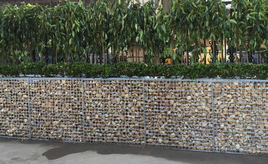 Square 5mm Welded Mesh Gabion Hot Dip Galvanized