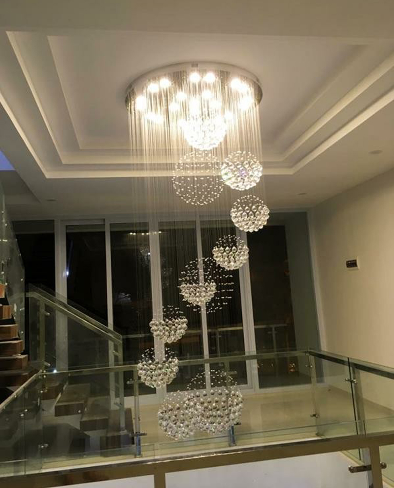 New Modern Item Large Villa Lights Modern Hotel Chandelier(WH-NC-16)