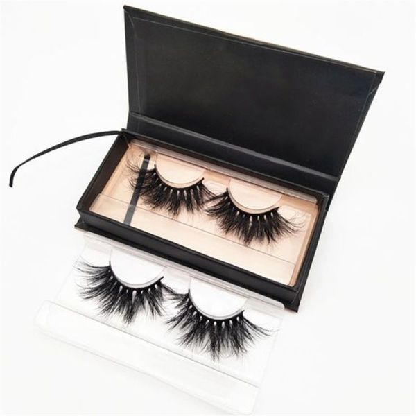 Folding Cosmetic Magnetic Gift Box Eyelash Small Paper Packaging Box Customizable