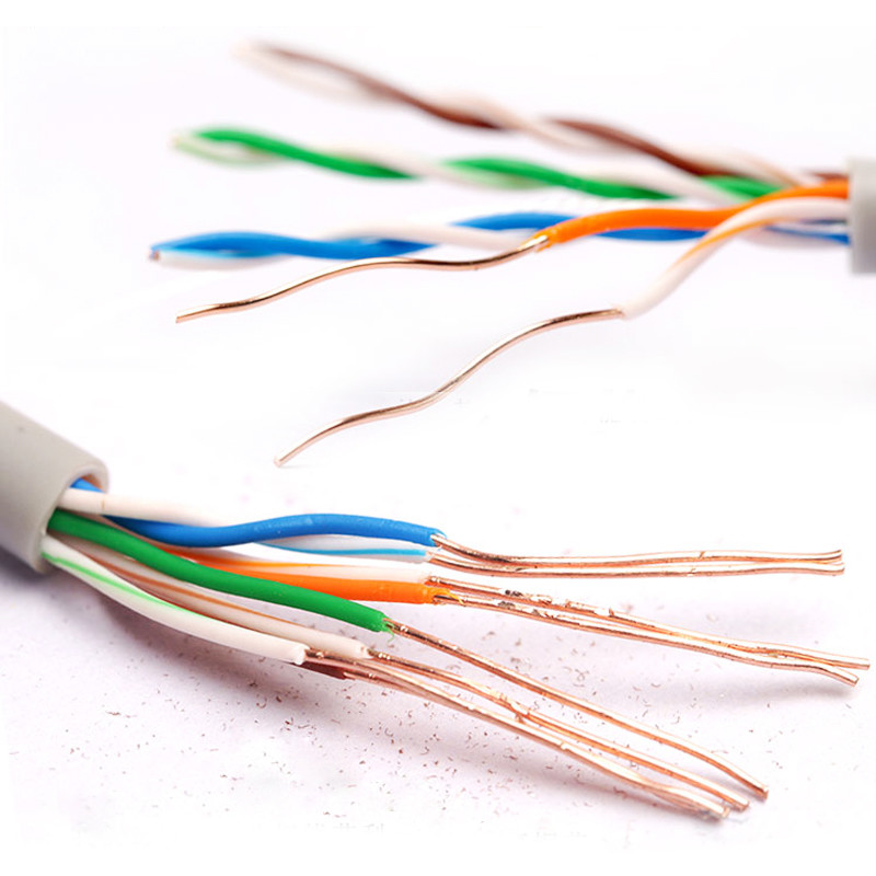 24AWG ANATEL Non Shield Copper PVC Cat5e Cable , Ethernet Cable Wiring Cat 5e