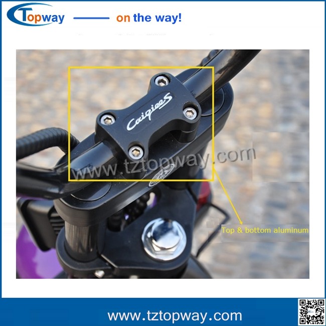 18*9.5 inch big tyre 1000w 60v harley electric scooter no folding stand up citycoco