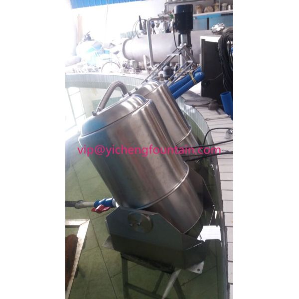 Fully Stainless Steel Water Jumping Jet Fountain Outdoor Color Lighting Decoration