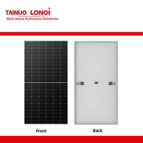 182mmx182mm PERC Cell Longi 450W Monocrystalline Solar Panel Energy Saving for Home