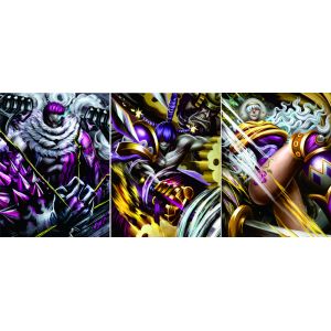 China 3D Plastic Printing Service PET Pearl Film 3D Anime Poster wholesale