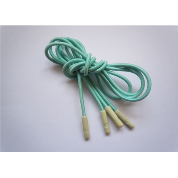 Custom Print Nylon Polyester Flat Shoe Laces With Plastic Tip