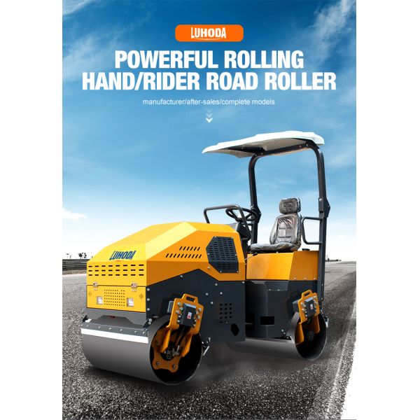 Hydraulic 3 Ton Water Cooled diesel Engine Ride on Road Roller Compactor with Diesel Engine