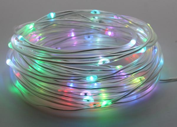 Quality Commercial Tiny RGB Waterproof LED String Lights Low Voltage Long Life Span for sale