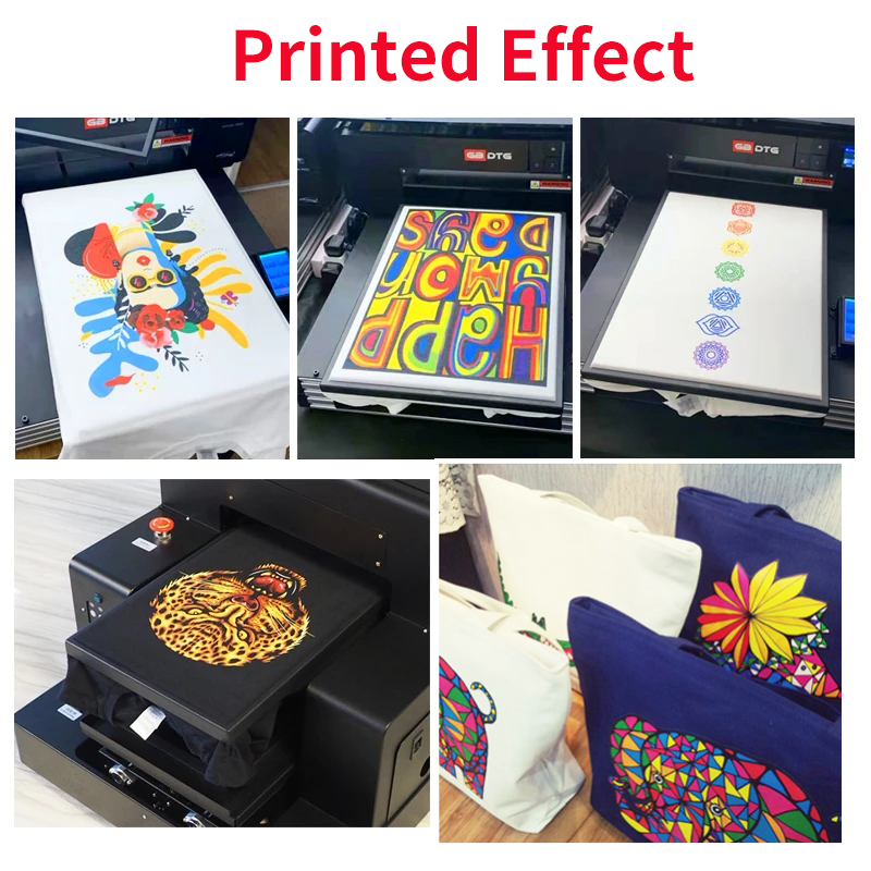 Digital Printing DTG Ink To Garment Printer 100ML 1000ml Textile Ink