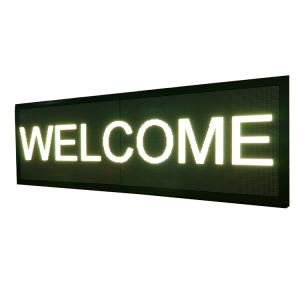 p6 led moving message display sign board
