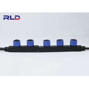 China Screw Threaded Waterproof Circular Connector , Moulding 12 Volt 2 Wire Waterproof Plug wholesale