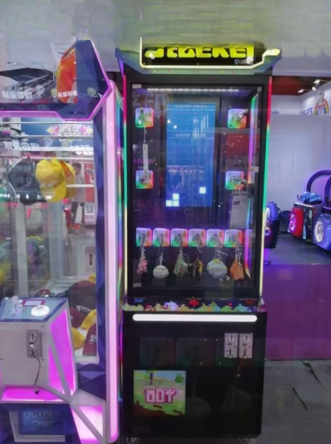 1 Person Brick Stacker Prize Game Machine Vending Game Machine
