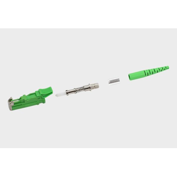 Single Mode E2000 APC Connector 2.0mm Simplex Fiber Optic Cable Durability