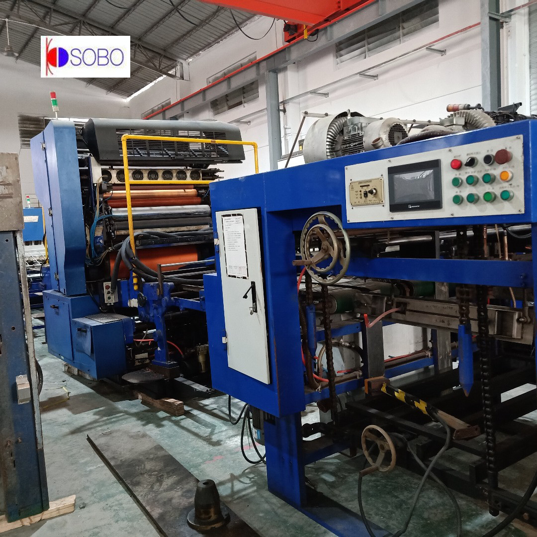 Used Crabtree Printing Machine For 1143 X 965mm Printing Size