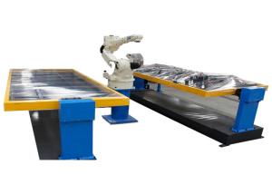 Mig Welding Projects Robots In Automotive Industry With 6 Axis 5~50mm/S Work Speed