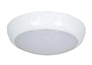 IP54 LED Bulkhead Lamp / Detection Sensor Led Ceiling Oyster Light 80Ra PC 6000K 100LM