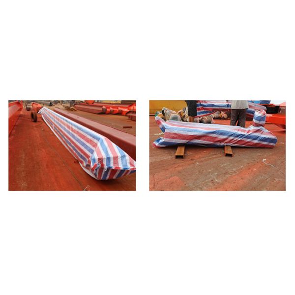 Rail mounted single girder mobile gantry crane