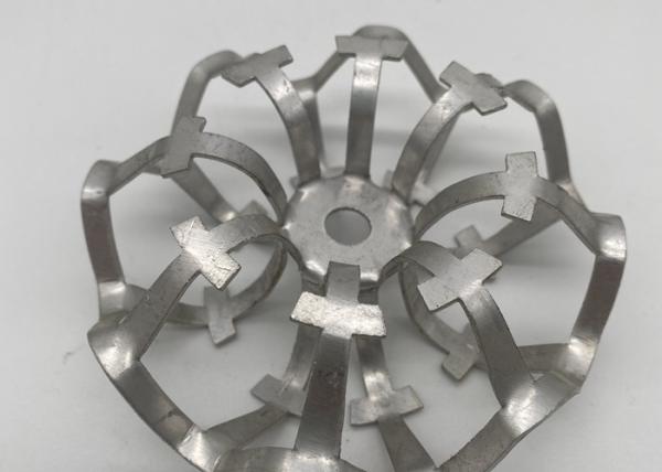 Quality Wet Scrubber Metal Pall Ring Random Column Packing 316L for sale