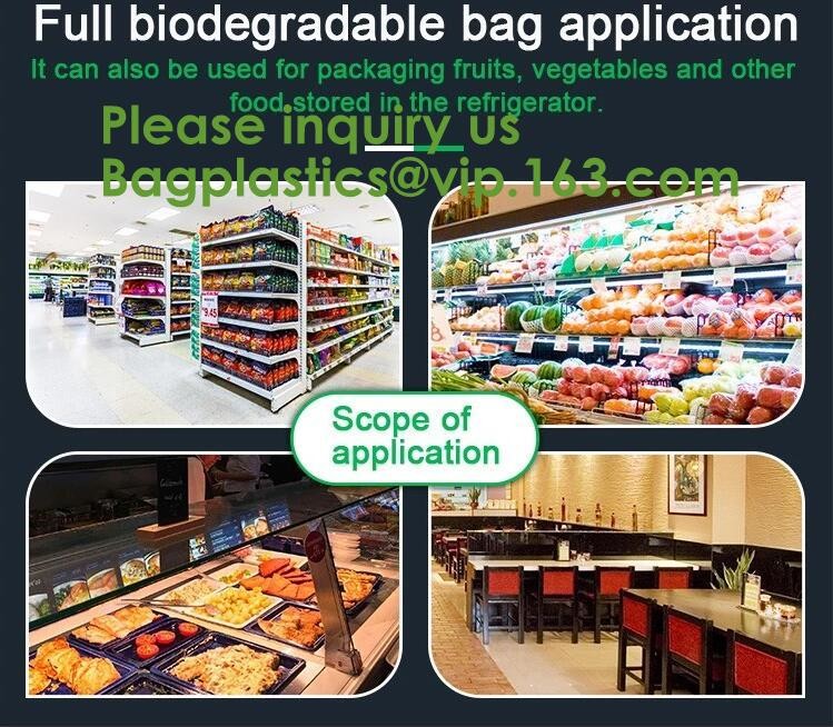 Eco friendly EN13432 Ok home compost certified 100% biodegradable compostable plastic T-shirt vest bag for shopping