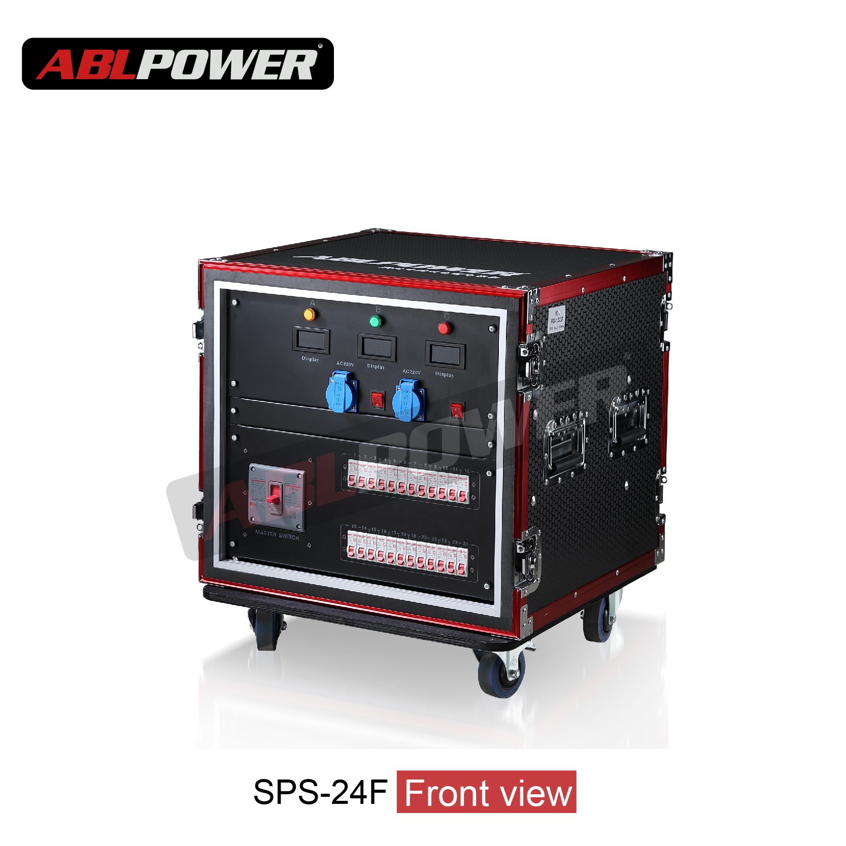 Indicator Light 16A 3 Phase Stage Lighting Power Distribution