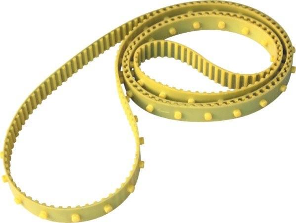 Quality PU T10-3040 BUTTON PU TIMING BELT CARDING MACHINE BELT for sale