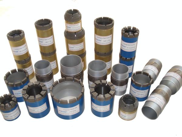 Quality Matrix 9 Grade HQ HQ3 HWL Impregnated Diamond Core Bits For Cut Quartz for sale