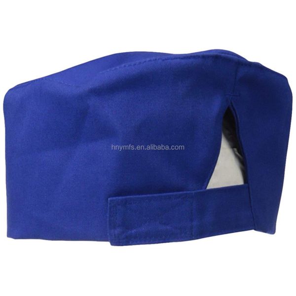 Customized Logo Restaurant Adjustable Chef Hat For Hotel Kitchen