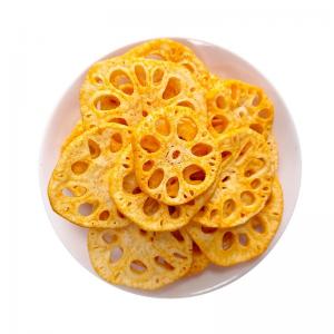 Dive into Gourmet Bliss with Vacuum Fried Lotus Root Crispy Snack Savory Flavor