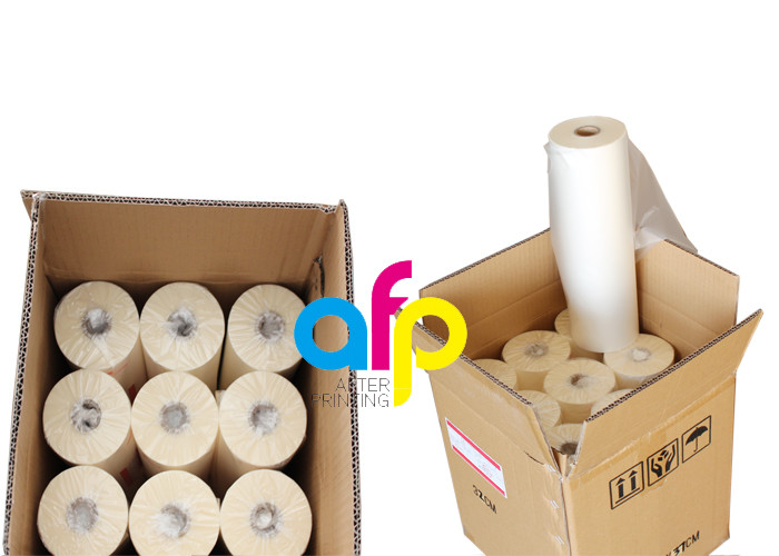 Soft Touch Thermal Laminated Transparent Film Bopp Book Cover Film Printing
