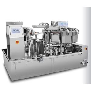 China 304 Stainless Steel Kimchi Pickles Rotary Filling And Sealing Machine wholesale