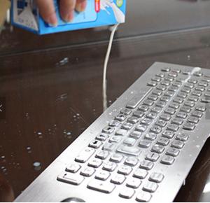 China IP65 Dynamic 5VDC Industrial Washable Computer Keyboard FCC With Touchpad wholesale
