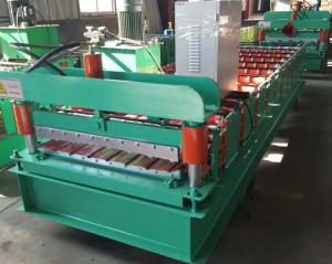 China 910 Type Wall Sheet Roll Forming Machine 380v 50hz 3 Phase 7-12m/Min Working Speed wholesale
