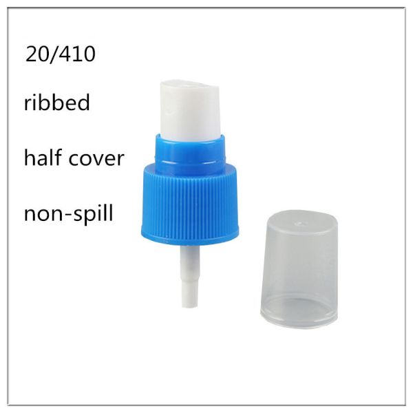 Customized PP Mini Mist Sprayer , Plastic Pump Sprayer For Bottles Blue Color