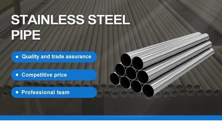 TP304 TP316 Welded Plain-end Tube Round Pickled Pipe Seamless Stainless Steel Pipe