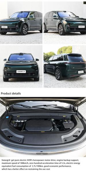 2024 Steering Sunroof Hybrid Lixiang L8 Pro Max Electric EV Cars