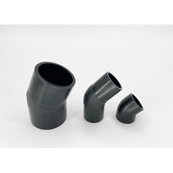 Corrugated Double Wall HDPE Pipe Fittings Wellbore DN200 - DN2600