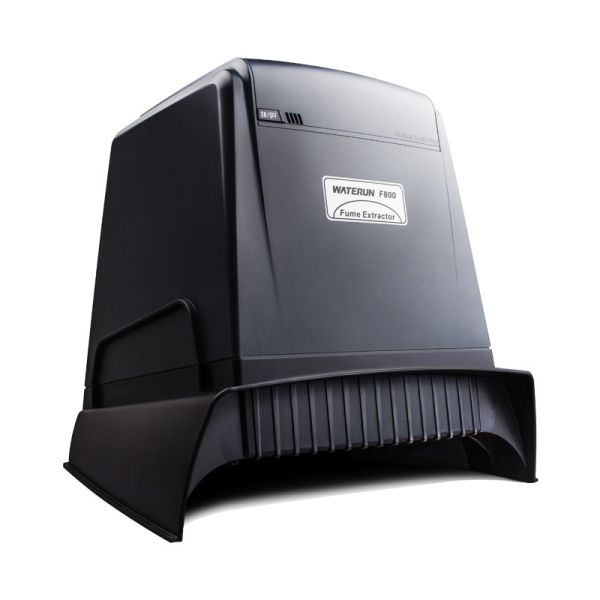Lightweight Black ESD Desktop Fume Extractor , Solder Fume Extraction System