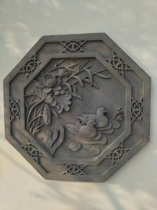 China Natural Blue Cnc Sandstone Carvings Hand Carved Sandstone Relief wholesale