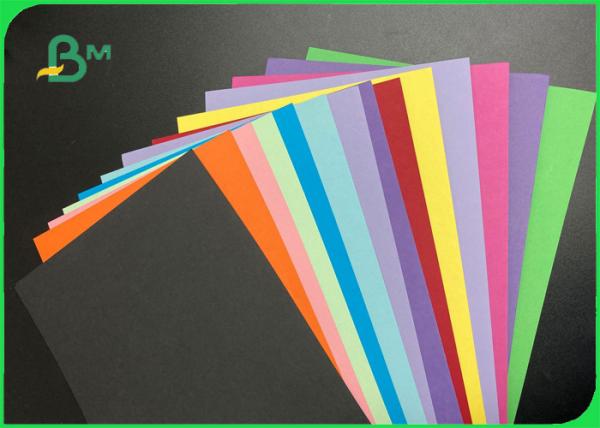 180gsm 210gsm Surface Smooth Colorful Cardboard Sheet For Making DIY Gift 