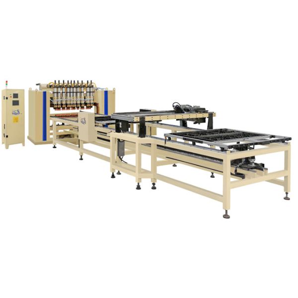 Automatic Bedbase Wire Welding Machine , Bunk Bed Frame Resistance Welder