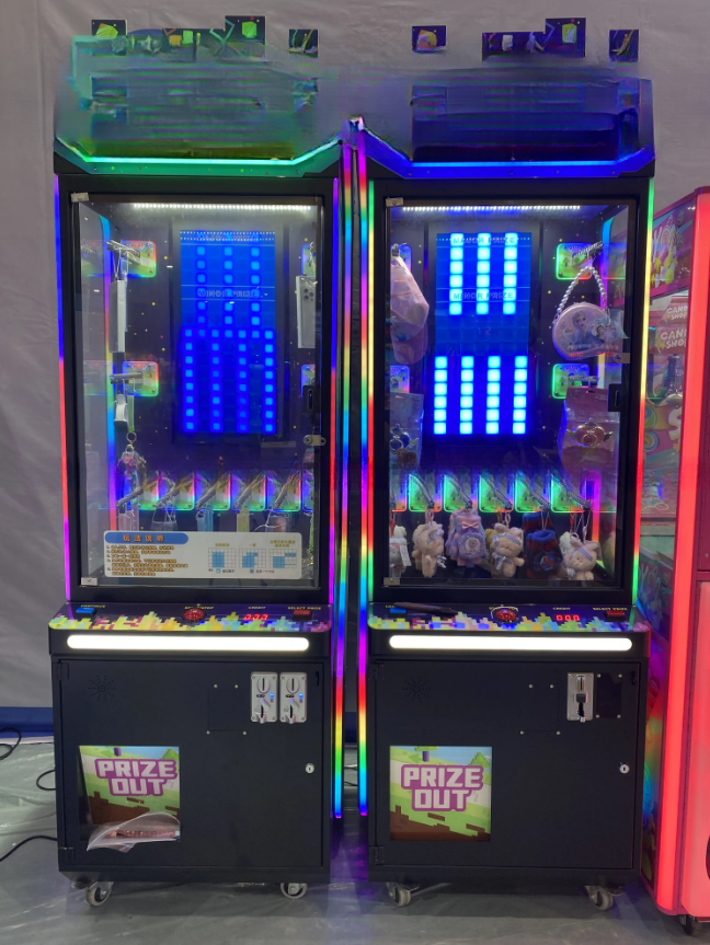 1 Person Brick Stacker Prize Game Machine Vending Game Machine