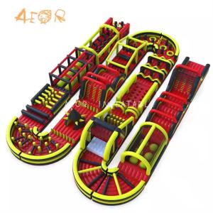 China Commercial Inflatable Obstacle Adult Competition Inflatable Obstacle Course Team Activity Challenge Inflatable Obstacle wholesale
