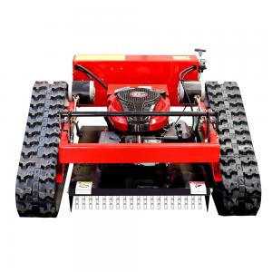 China Uncovered Crawler Lawn Mower Grass Cutting Machine / Farm Cordless Lawnmower wholesale