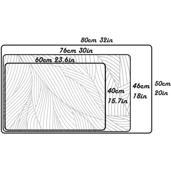 PASSIONATE Manufacture Of Bath Mat Non Slip Memory Foam Door Mat Home Floor Mat