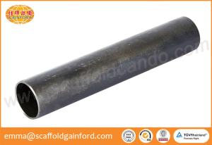 China Scaffolding MS pipe, Q235 Q345 black tube EN10219 6M 4M for scaffolding projects wholesale