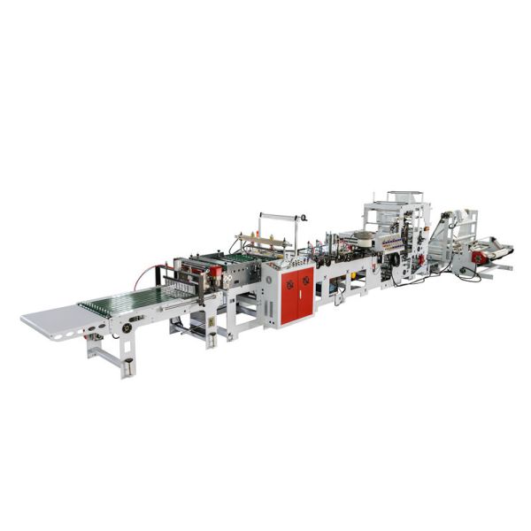 Side Sealing Zipper Bag Making Machine LDPE HDPE 10.5kw